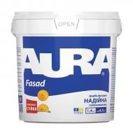 Краска фасадная акриловая водоэмульсионная Aura® Fasad мат белая 1,4 кг