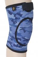 Бандаж для колінного суглоба та зв'язок, закритий ARMOR ARK2106 розмір S, синій (6358848)