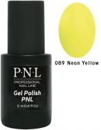 Гель-лак для нігтів P.N.L №089 Neon Yellow 12 мл