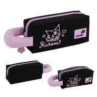 Пенал Kuromi HK26-2703-2 KITE черный с рисунком