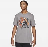 Футболка Jordan M J VTG GFX SS CREW DM3221-091 р.XL серый
