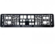 Рамка под номерной знак Poputchik с буквами Renault