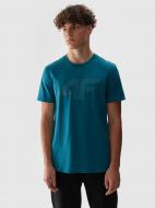 Футболка 4F TSHIRT M1155 / TSHIRT M1155 4FWSS24TTSHM1155-46S р.3XL зеленый