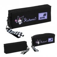 Пенал Kuromi HK26-642-2 KITE черный с рисунком