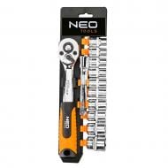 Набір головок NEO tools 3/8"(F)×1/4"(M) 12 шт. 08-653