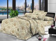 Комплект постельного белья семейный 16296 бежевый Zastelli