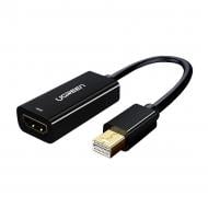 Переходник UGREEN MD112 Mini DP to HDMI Converter 1080p 0,25 м черный (10461)