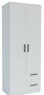 Шкаф Симпл 2д2ш 2050х800х520 мм нимфея альба / нимфея альба