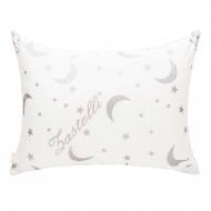 Подушка Moon Zastelli 50x70 см бело-серый