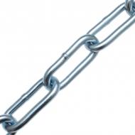 Цепь длиннозвеньевая Load-Tech ОЦ 6 мм на метраж пог. м DIN 5685С цинк