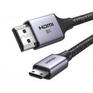 Дата-кабель UGREEN HD163 Mini HDMI to HDMI 8K Cable (15514) 1 м black (15514)