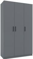 Шкаф Симпл 3д 2050х1200х520 мм графит / графит
