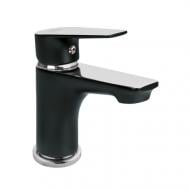 Смеситель для умывальника Invena Dokos черный/хром BU-19-004