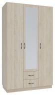 Шкаф Симпл 3д2ш 2050х1200х520 мм нимфея альба / нимфея альба