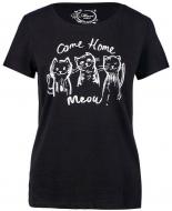 Футболка Mavi COME HOME MEOW PRINTED TOP 167724-900 р.M черный