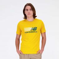 Футболка New Balance SPORT CORE PLUS MT23904VGL р.M оранжевый