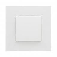 Розетка с крышкой бытовая с заземлением Efapel Quadro IP44 белый 4612812 SBR
