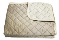 Покрывало Silk Beige 160x210 см Zastelli бежевый