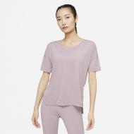 Футболка Nike W NY DF LAYER SS TOP CJ9326-501 р.XL світло-рожевий