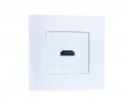 Розетка HDMI Efapel Quadro без крышки белый 4643612 SBR