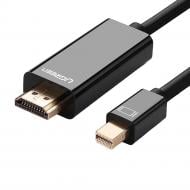 Дата-кабель UGREEN MD101 Mini DP Male to HDMI Cable 4K 1.5 м Black (20848) 1,5 м black (20848)