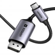 Дата-кабель UGREEN CM556 USB-C to DisplayPort 8K Cable 2 м Black (25158) 2 м black (25158)