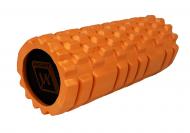 Масажний ролик EasyFit Solid roller 33 см помаранчевий (vsr2050or)