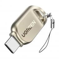 Кардридер UGREEN CM331 USB-C to TF 3.0 Card Reader Light Golden (80124)