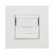 Розетка компьютерная Efapel Quadro белый матовый 4697112 SBM