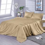 Комплект постельного белья семейный Beige бежевый Zastelli