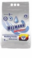 Порошок для машинной и ручной стирки Helmann UNIVERSAL White & Color 9 кг
