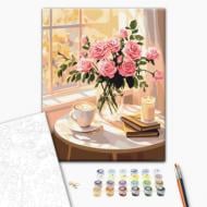 Картина по номерам Утренний натюрморт 40x50 см Brushme Картина по номерам Утренний натюрморт 40x50 см Brushme