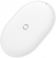 Бездротовий зарядний пристрій BASEUS Cobble 15W з технологією Qi Max white