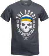 Футболка 5.11 Tactical THE FORGE UKRAINIAN FLAG TEE р.XL (41229UKR) р. XL [035] Charcoal Heather