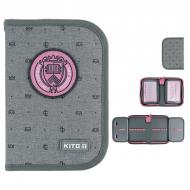 Пенал 622 College Line 2 відвороти KITE сірий