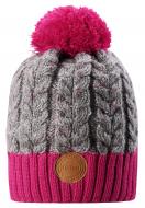 Шапочка дитяча унісекс Reima Pohjola р.48 малиновий 538077-4651