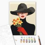 Картина по номерам Букет нарциссов 40x50 см Brushme
