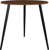 Стол обеденный Nowy Styl MODERN LITE BLACK (18) x750мм орех темный/черный