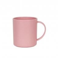 Чашка бамбуковая 320 мл розовая V0588-21 Voyager