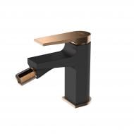 Смеситель для биде Invena MIDNIGHT черный/золотой BB-35-014