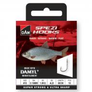 Крючок с поводком DAM SPEZI LEADER ROACH №12 10 шт.