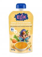 Пюре овочеве Elfik Крем-суп з куркою 110 г Пюре овочеве Elfik Крем-суп з куркою 110 г