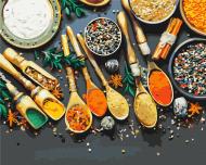 Картина по номерам Ароматные специи BS53398 40x50 см Brushme