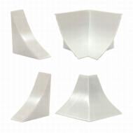 Комплект фурнитуры ОМиС к плинтусу для столешницы LB-23 белый