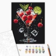 Картина по номерам Наслаждение в бокале 40x50 см Brushme
