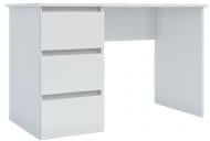 Стіл комп'ютерний Ідея 3Ш L 120x76x60 см німфея альба/німфея альба