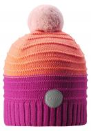 Шапочка детская унисекс Reima Aapa р.48 малиново-лососевый 538080-4651