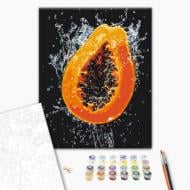 Картина за номерами Вибух соковитої папаї 40x50 см Brushme