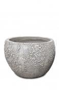 Кашпо Engard Флуре круглый 25 л светло-серый (GA66-1)