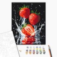 Картина за номерами Соковита полуниця 40x50 см Brushme